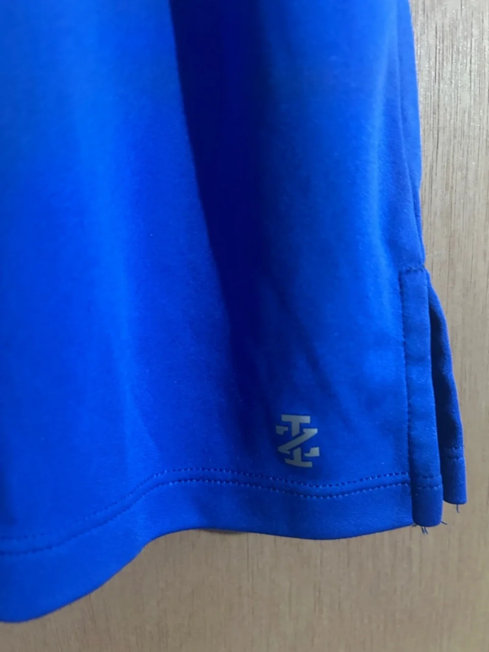 Izod Women’s Blue Golf Skort with Striped Waistband